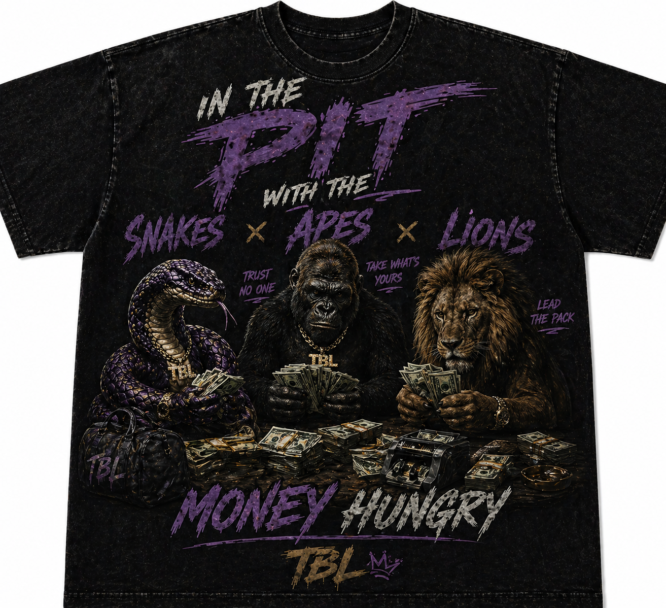 In The Pit With The Snakes x Apes x Lions : Money Hungry Edition 🧠💰